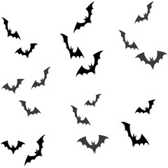 Bat silhouettes