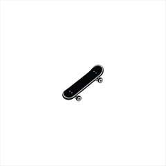 skateboard isolated on white