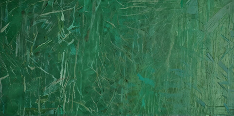 Abstract texture of green chalkboard background texture with copy space. Design concept for school education, dark wall backdrop , design template.