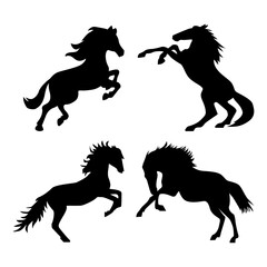 Horse silhouette