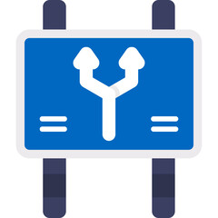 Left Way Icon