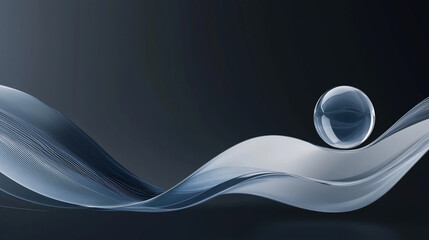 Minimalist lines background, wallpaper, banner