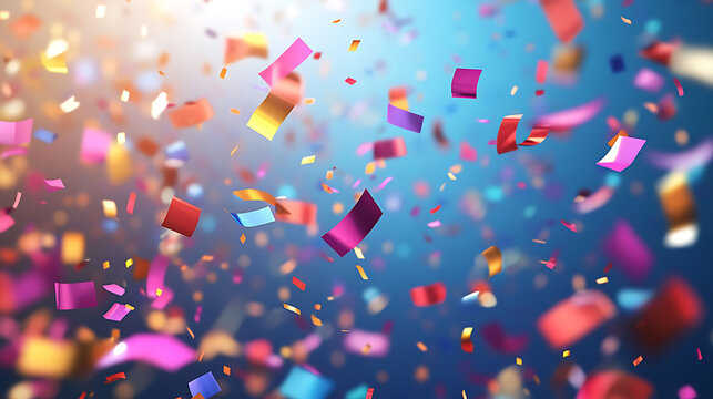 Dynamic Promotion Congratulations Business Card within Workplace Celebrations featuring 3D text integrated into a vibrant 2D background with a blank space on the upper left for a personalized message