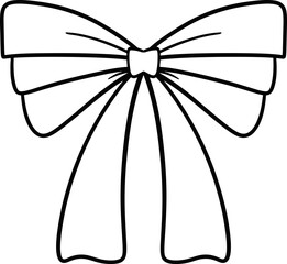 Ribbon Outline