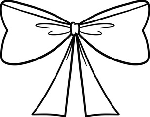 Ribbon Outline