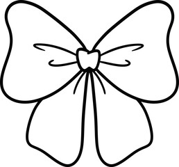 Ribbon Outline