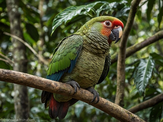 Imperial Amazon (Amazona imperialis) – Found only in the Caribbean island of Dominica.