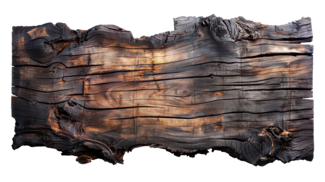 Weathered and Textured Wooden Surface