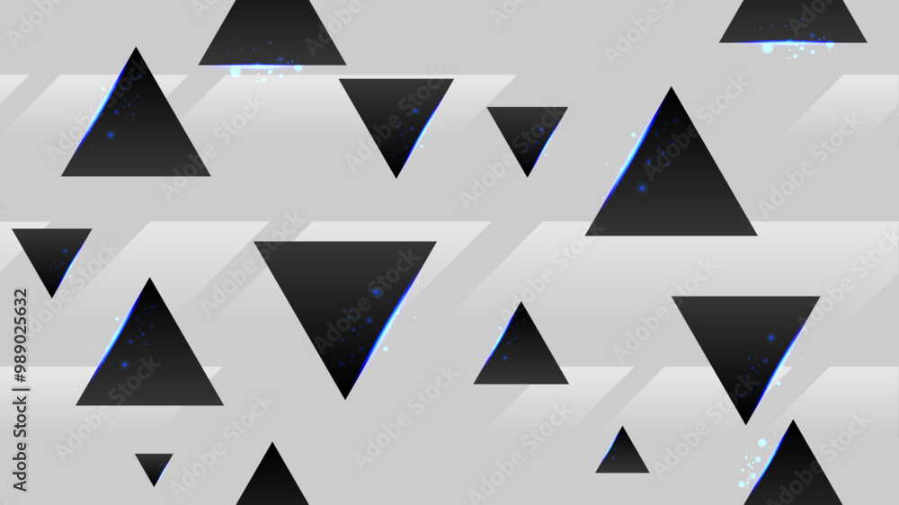 Poster pattern light backdrop with triangle elements design. vector illustration. design template for wallp