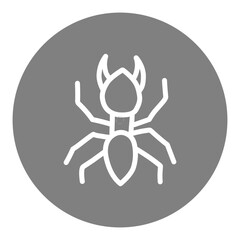 Nature Insect Round Logo