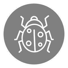 Nature Insect Round Logo