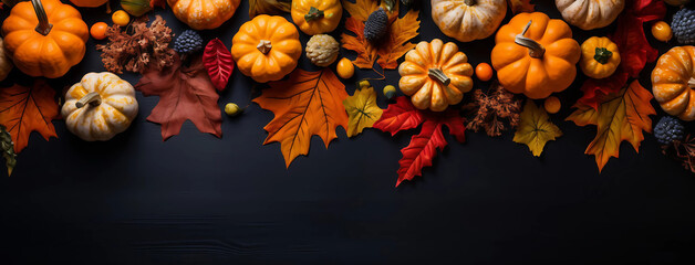 background autumn orange pumpkins halloween october