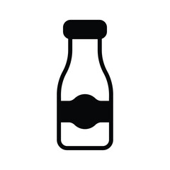 Classic ketchup bottle icon for your food related designs
