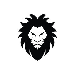 simple lion logo design