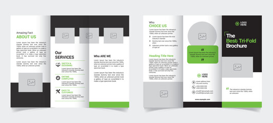 Trifold Brochure Template Vector File