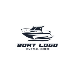 Speed boat logo vector. illustration vector, suitable for your design need, logo, illustration, animation, etc.

