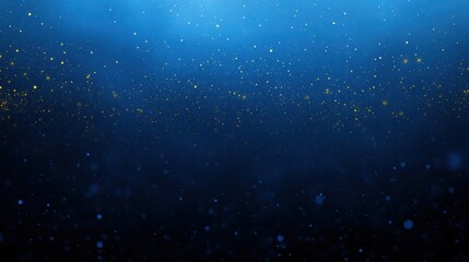 Fototapeta premium Enchanting midnight blue glitter sparkle background