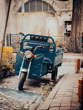 apecar in Istanbul,  old style, vintage, aesthetic
