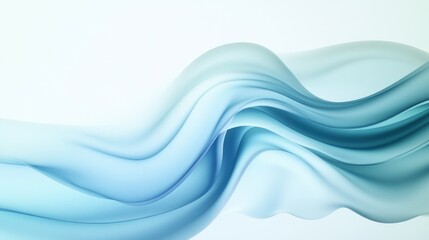 Fototapeta premium colorful waves abstract background in 3d render.AI generated