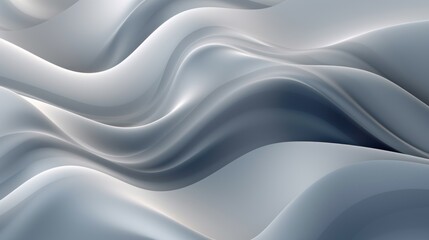 colorful waves abstract background in 3d render.AI generated