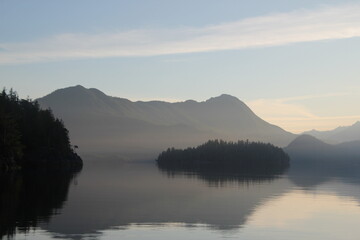 Fototapeta premium Sonnenaufgang Vancouver Island Canada