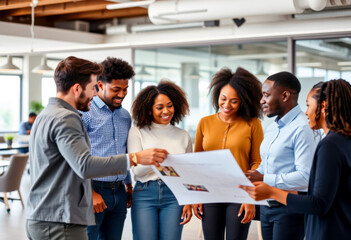 Obraz premium Inclusivity in the Workplace