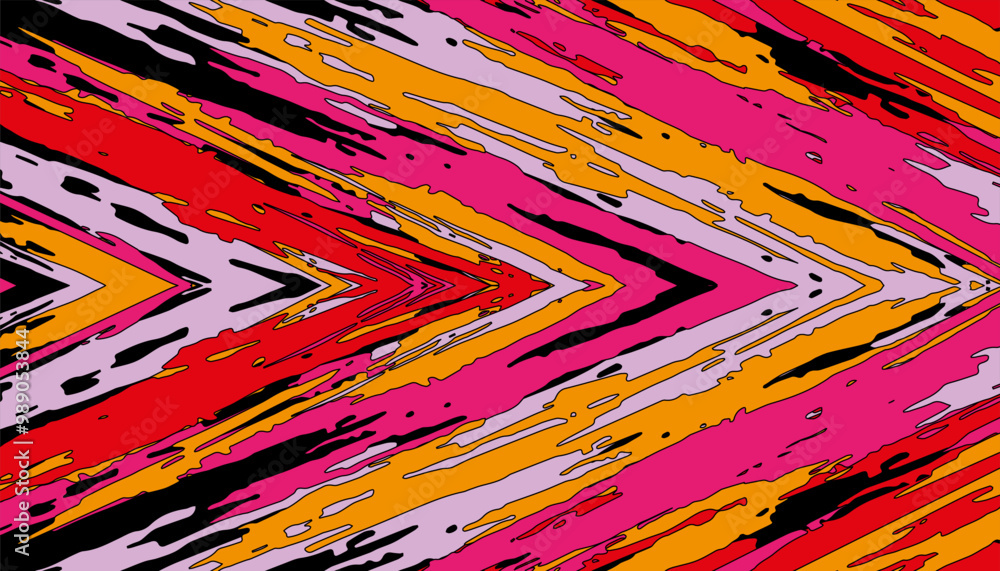 Aufkleber abstract background pattern with sharp arrows. modern graphic design element. editable graphic resou