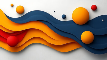 Sleek Business Card for marketing professionals featuring a Clean and Professional Layout with a broad blank space on the lower left for contact details surrounded by minimalistic abstract shapes