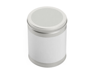 Coffee Tea Sugar Bottles Tea  Container Stainless Steel Tin, 3d illustration, 3d rendering