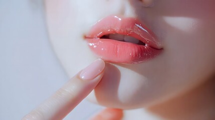 ぷっくり唇