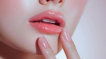 ぷっくり唇