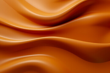 An abstract image with flowing curves and warm brown textures, emanating a feeling of richness and fluidity.