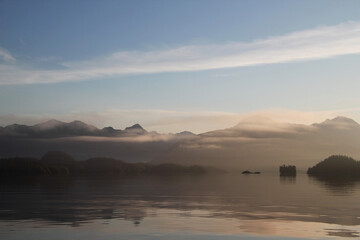 Fototapeta premium Sonnenaufgang Vancouver Island