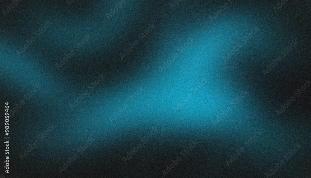 Poster elegant grainy blue abstract background with black gradient, ideal for adding sophistication to any 