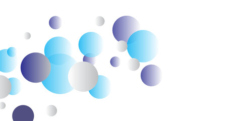 colourfull vector  with circles background, spheres. Abstract spots. style with colored gradient.
