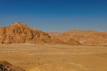 Along the Newibaa Road on the Sinai Peninsula.