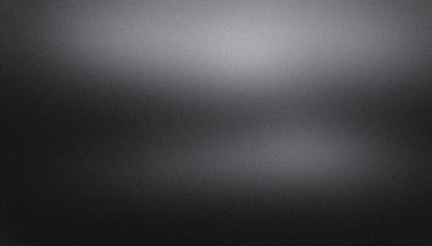Modern and sleek background with subtle gradient and grainy texture on black metal plate