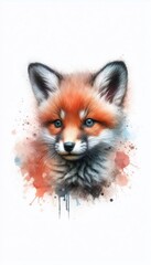 Fototapeta premium süßes Fuchsbaby