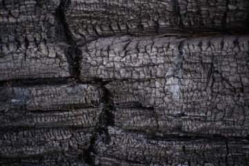 background charred surface black wood pattern wallpaper