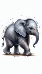 Obraz premium Elefantenbaby