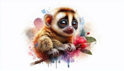 niedlicher Loris