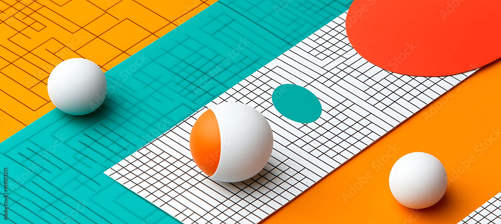 Poster vibrant welcome to the team business card under workplace celebrations where 3d geometric shapes ble