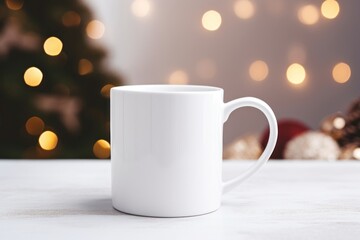 Obraz premium Mug Christmas tableware christmas.