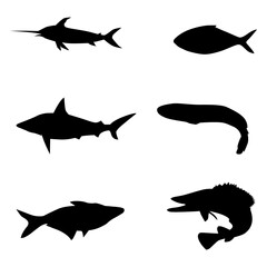Fish Silhouettes 