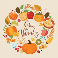 THANKS GIVING LOGO DESIGN