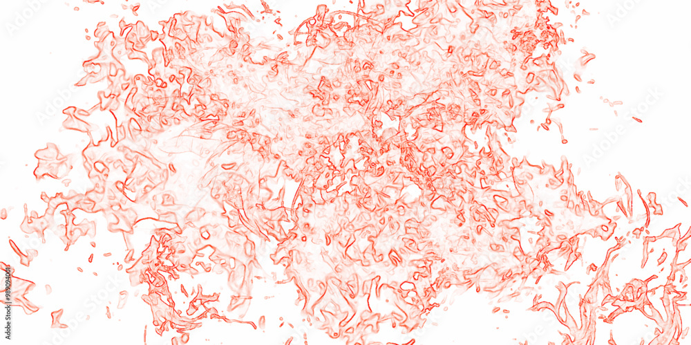 Aufkleber abstract watercolor painting textured on abstract watercolor painted background. light red paper red