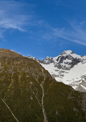 Obraz premium Mountains of Mt Cook National Park, South Island, New Zealand