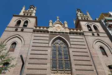 church in granada, andalucia, spain