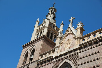 church in granada, andalucia, spain
