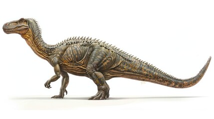 Fototapeta premium A Detailed Illustration of a Baryonyx